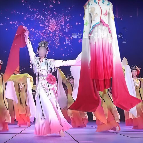 《百花争妍》古典舞舞蹈服