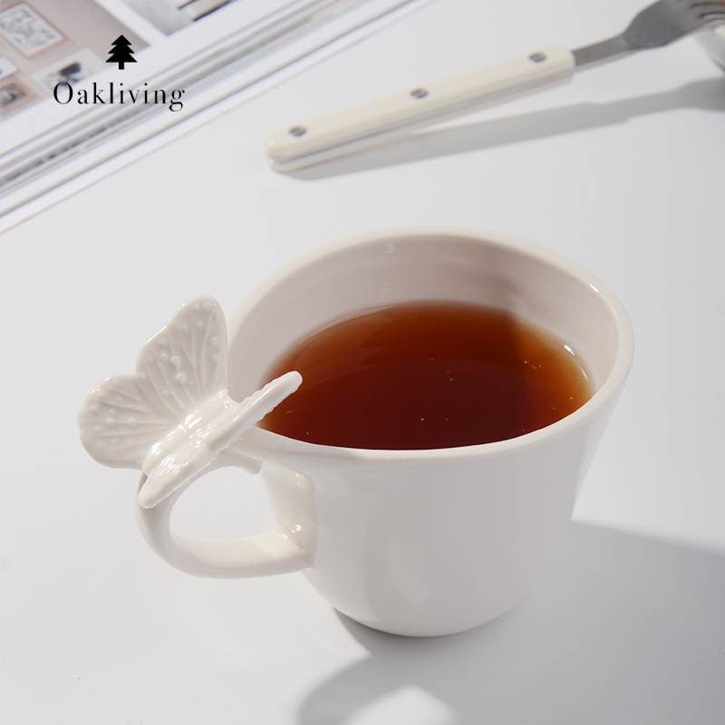 oakliving陶瓷创意造型马克杯