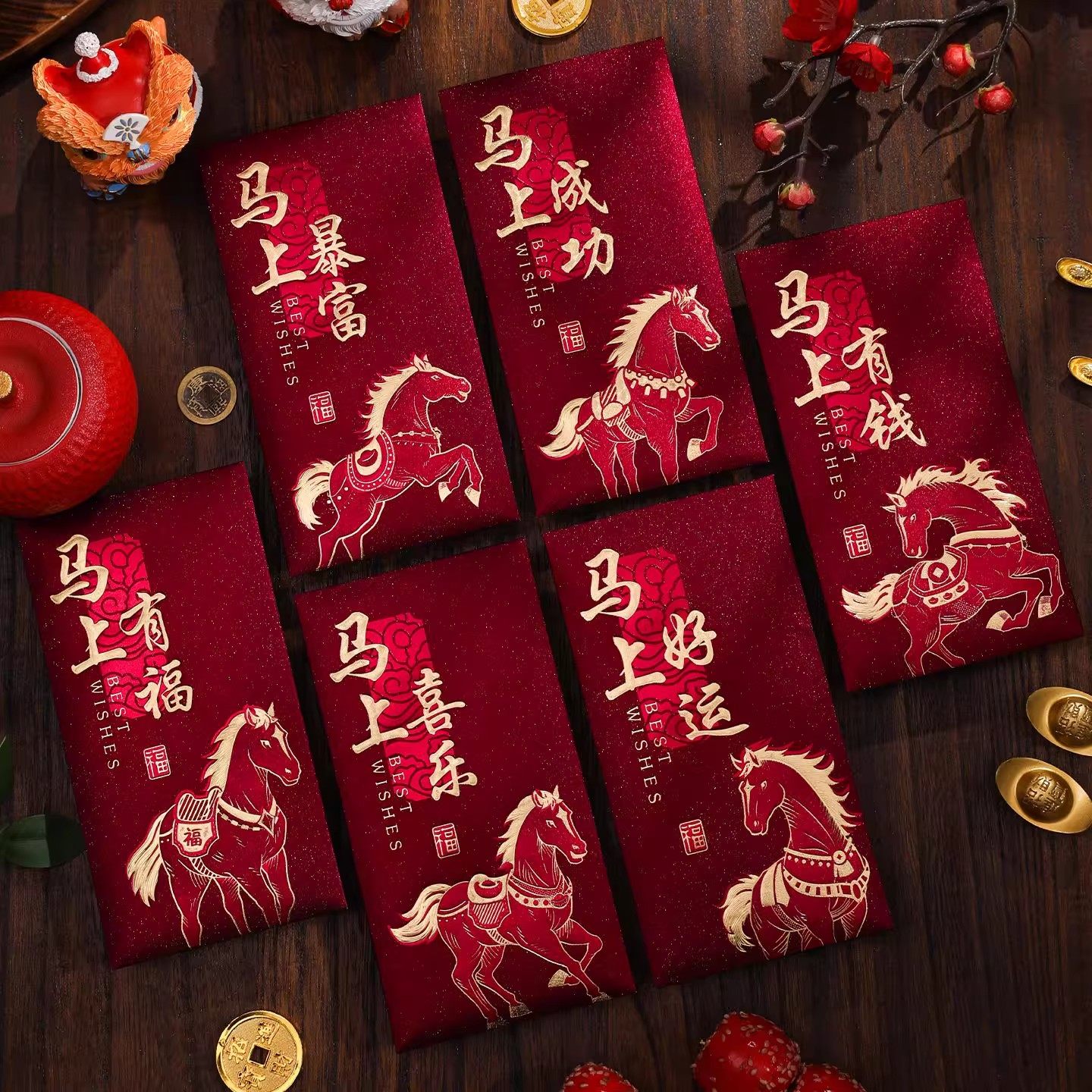 新年红包2026新款高档马年利是封春节个性创意过年红包袋压岁包,节庆用品/礼品,红包/利是封,淘宝优惠券,粉丝福利购,淘宝优惠卷