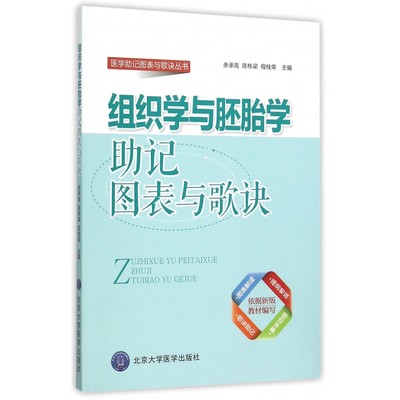 组织学与胚胎学助记图表与歌诀/医学助记图表与歌诀丛书