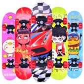 60cm儿童四轮滑板枫木双翘板卡通滑板3 6岁板车幼儿玩具滑板2406