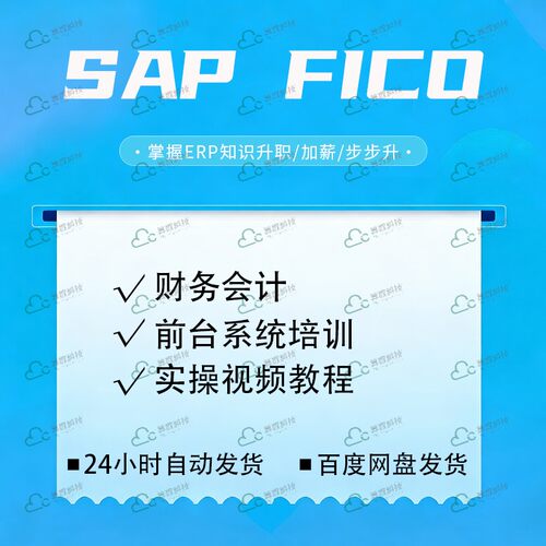 SAP财务会计实操视频教程