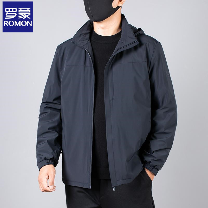 罗蒙专柜高端秋冬可拆卸