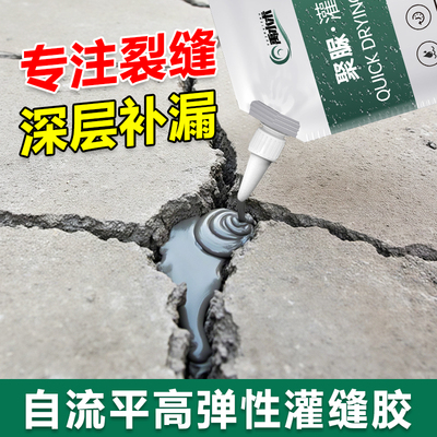 禹水术聚脲灌缝胶裂缝修补