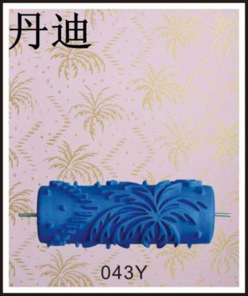 Roller printing wall paint brush pattern roller indoor