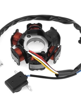 Motorcycle Parts GY6-125 Scooter Generator 6 Coils Magneto S