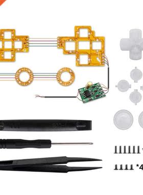 6-Colors Luminated D-Pad Thumbicks Face Buttons LED Kit fo