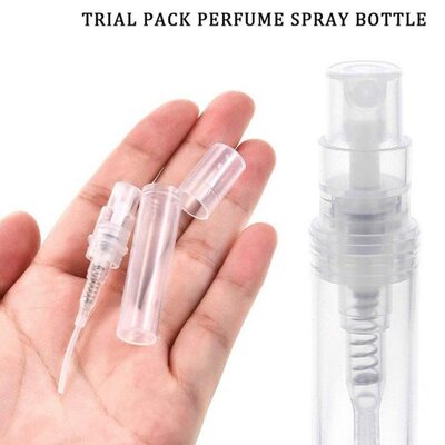 200X2ML Refillable Transparent Plastic Spray Bottle Small Co
