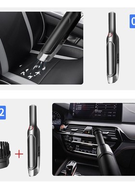 19000Pa Car Vacuum Cleaner 120W Handheld Vacuum Power Cyclon