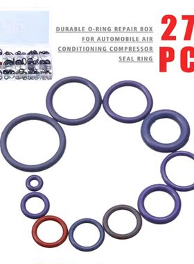 270pcs Sealing O-rings 18 Size Car A/C System Air Conditioni