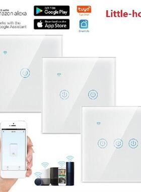 Tuya Smart Switch Interruptor Smart Home Wall Glass Touch