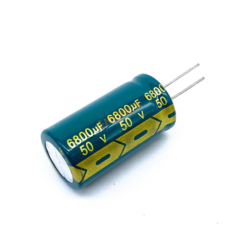 2pcs/lot G01 50V 6800UF aluminum electrolytic capacitor size