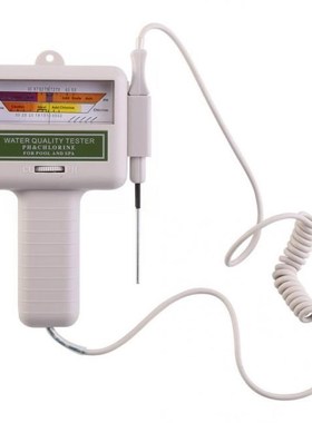 Portable pH Tester Chlorine Meter Swimming Pool Spa Water Qu