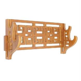 Classical Sword Holder Wall Mount Bamboo Samurai Sword Rack
