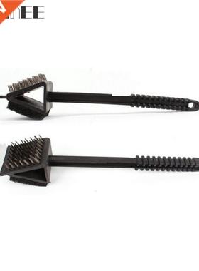 Multifuction Non-stick Copper Wire BBQ Grill Brush Long Hand