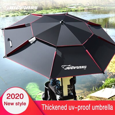 Beach Fishing Folding Umbrella Outdoor Rain-Proof Sunscreen