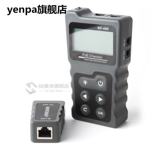 LCD Network Cable Tester Lan tester PoE Checker Inline PoE V