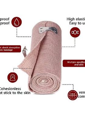 8 Pieces Elastic Bandage Compression Wraps Strains