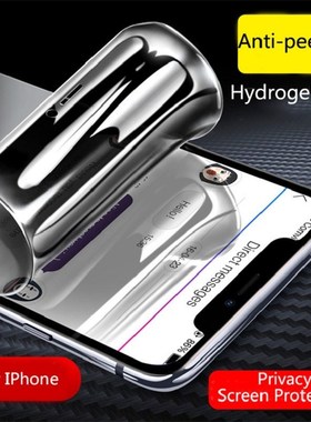Privacy Screen Protector For IPhone 11 Pro Max Hydrogel Film