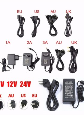 EU/US AC 85 245V To DC 5V/12V24V/ 1A 2A 3A 5A 6A 8A 10A  Po