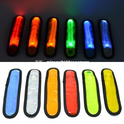 Reflective Flashing LED Glow Armband Wrist Ankle Visible Arm