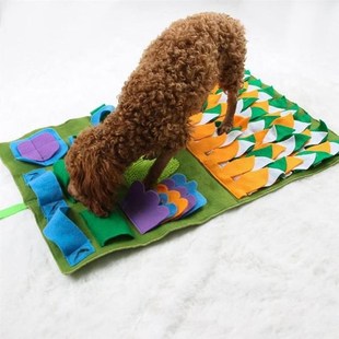 Pet Dog Snuffle Mat Pet Sniffing Training Blanket Detachable