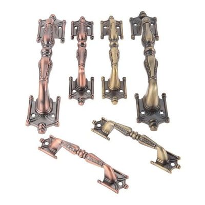 1pc European Style Handle Antique Bronze Red Copper Pull