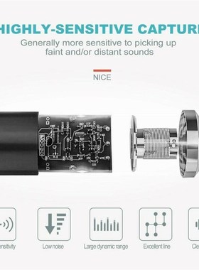 Bm 800 Karaoke Condenser Microphone Mic For Pc Studio Microp