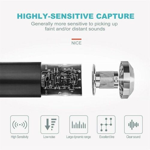 Bm 800 Karaoke Condenser Microphone Mic For Pc Studio Microp