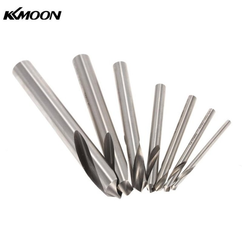 7pcs Drill Bit M42 HSS High Speed Steel Cobalt Spotting Dril