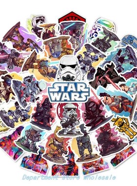 YC-011# 50/PCs PVC er No rePetitioN star wars Notebook