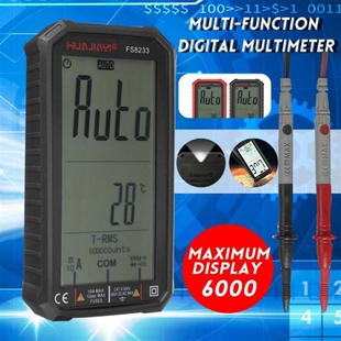 Generation 600V Digital Multimeter Ture RMS AC DC NCV Smart