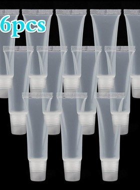 36pcs 10ml Lip Gloss Tube Transparent Refill Empty Container