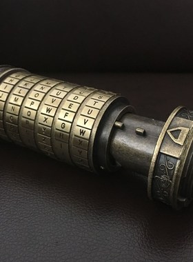 Leonardo da Vinci Code Toys Metal Cryptex Locks Valentine
