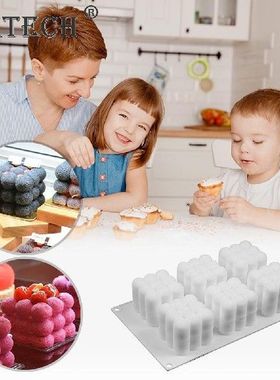 3D Cube Cake Mould 3D Cube Aromatherapy Candle Plaster