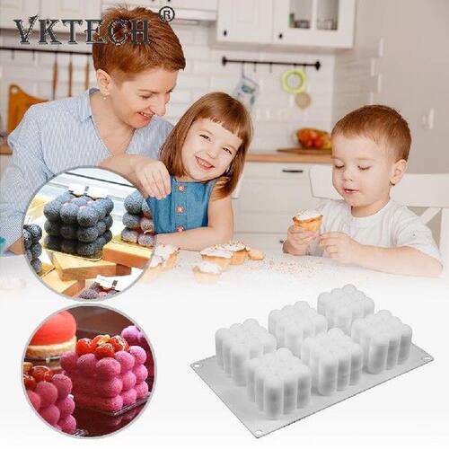 3D Cube Cake Mould 3D Cube Aromatherapy Candle Plaster