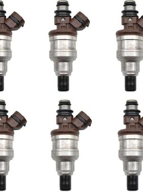 6 PCS Fuel Injectors 23250-65020 23209-65020 for Toyota 4Run