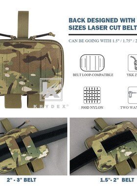 TRA Style MED1 Tactical Medical Pouch EMT Trauma Kit Carrier
