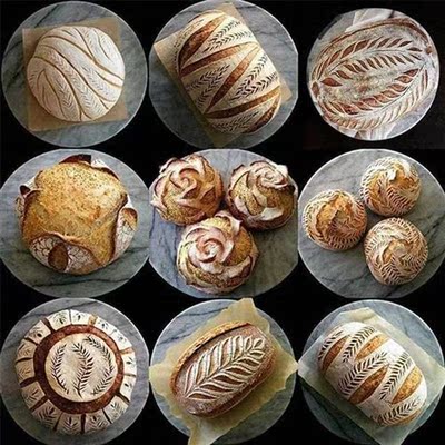 Scoring-Tool Whisk Dough Artisan Bread-Lame Danish Stainless