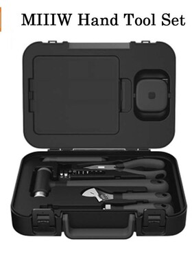 MIIIW Toolbox 16Pcs DIY Tool Kit General Household Hand Tool