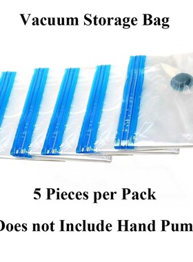 Home Vacuum Storage Organizer Bag for Cloth Bedding Compress