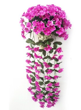 New Violet Artificial Flower Decoration Simulation Wall Hang