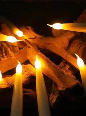 10Pcs LED Candles Light Long-Lasting Electronic Lamps Tea