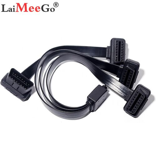Auto Tools One Point Three OBD Flat Line Extension Line 16PI