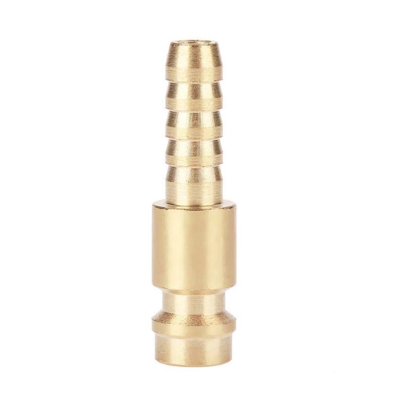 2PC Red M8 GasWater Cooled Brass Quick Fitting Connector fo