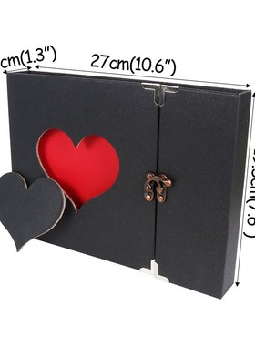 60pages Heart Scrapbook Album Book Wedding Decoration Handma