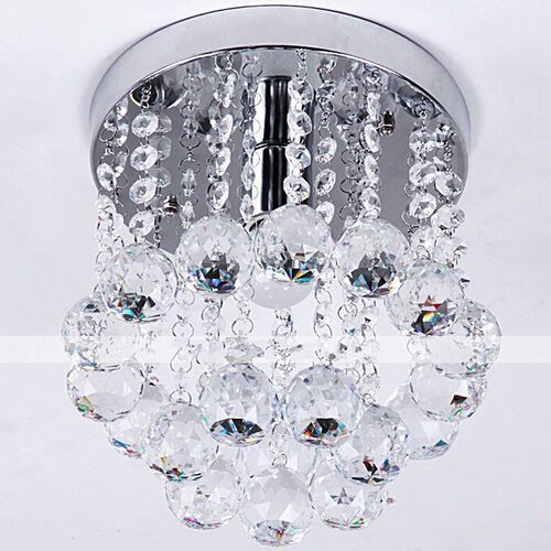 40W Flush Mount E14 K9 Crystal / Mini Style Modern Chandelie