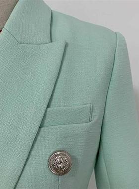 HIGH SET 2022 Classic Boque Designer Blazer Jacket Women&amp