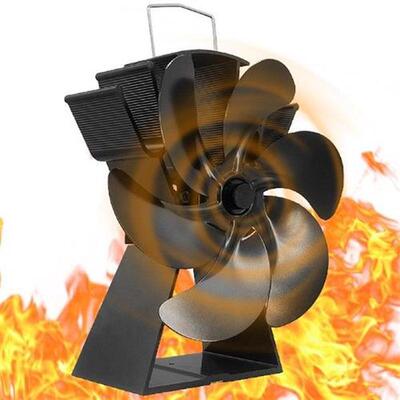 Heat Powered Stove Fan Thermodynamic Fireplace Fan With