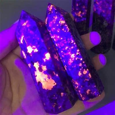 1Pcs Natural Crystal Quartz Yooperlite Tower Point Energy